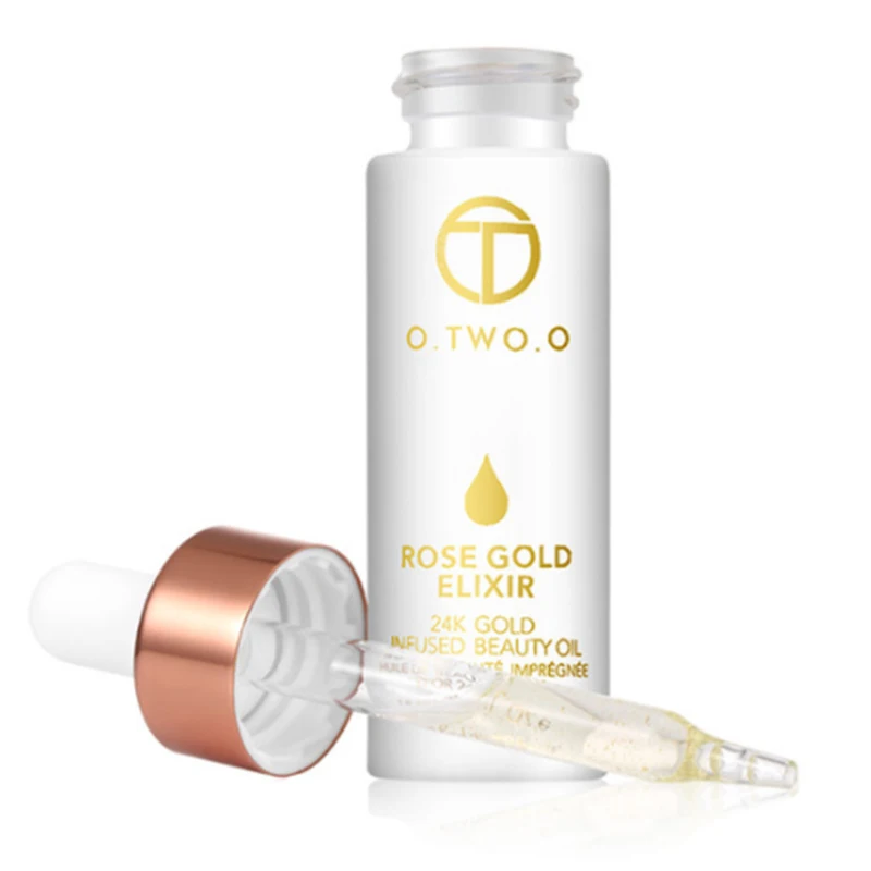 Hot 24K Guld Elixir Æterisk Olie Makeup Primer Lips Face Base udgør hudpleje Produkt Til Kvinder, foundation makeup