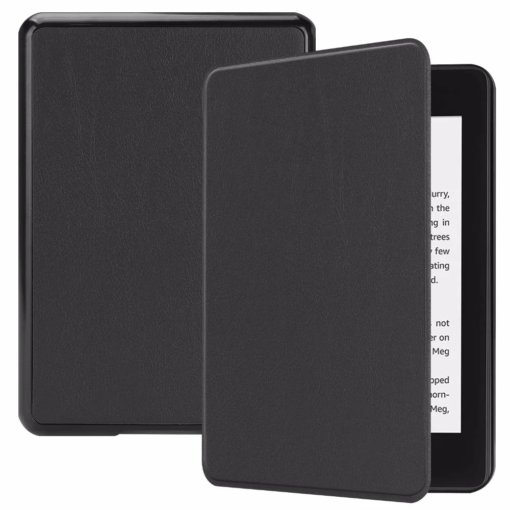 Ultra Slim Book Flip Cover PU Læder taske til Amazon Kindle Paperwhite 2018 10 Generation 6-tommer E-Bog-Smart Auto Sleep Varme