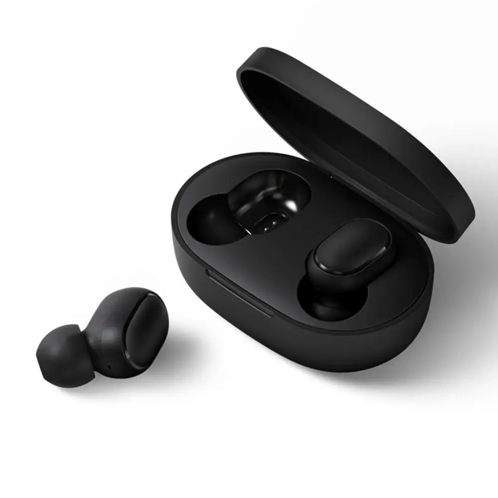 NYE Originale Xiaomi Redmi Airdots 2 Ægte Trådløs Bluetooth-5.0 øretelefon Voice kontrol Med Mikrofon Håndfri sæt Øretelefoner AI-Kontrol
