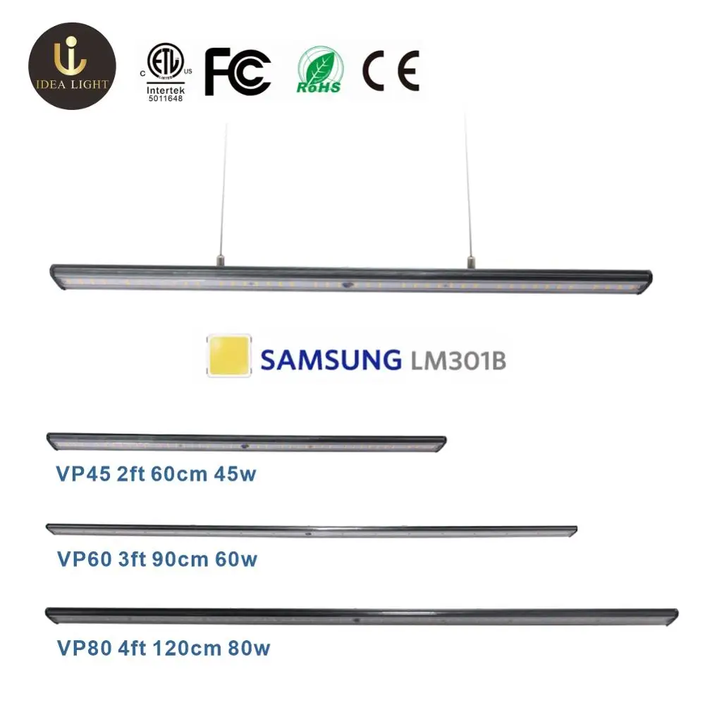Den seneste lancering af Samsung LM301B + 660nm fuld-spektrum plante lampe