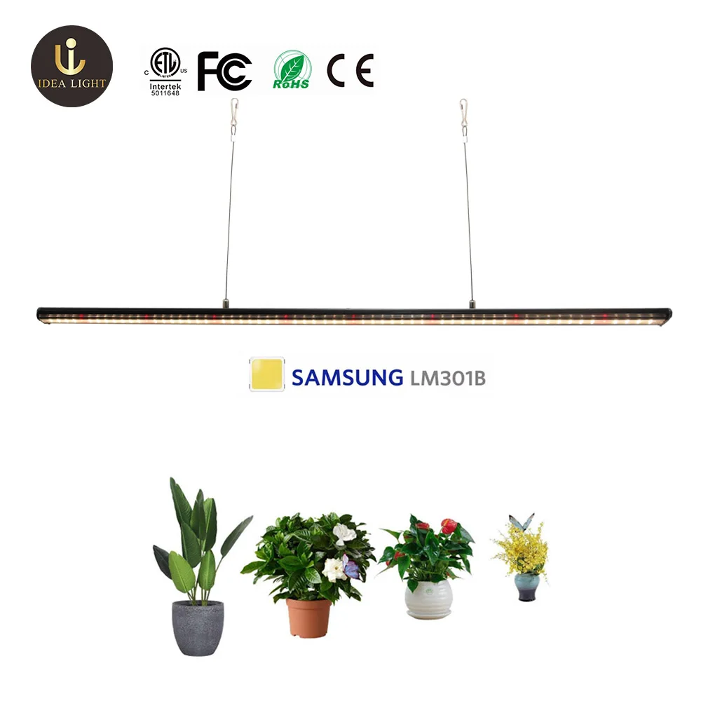 Den seneste lancering af Samsung LM301B + 660nm fuld-spektrum plante lampe