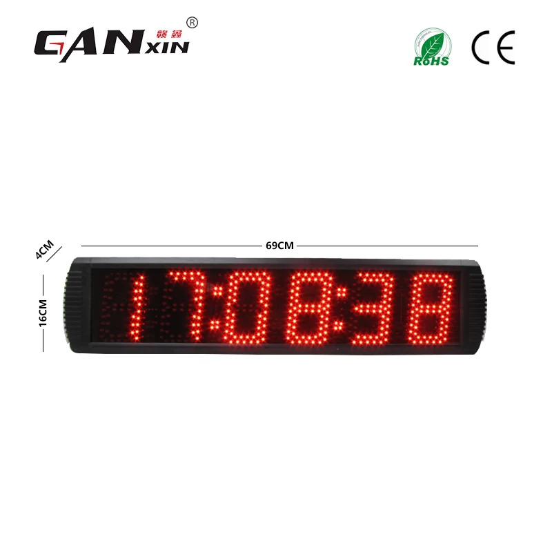 Ganxin Gratis fragt på 6 cifre laser Led racing timer, spor lap timer