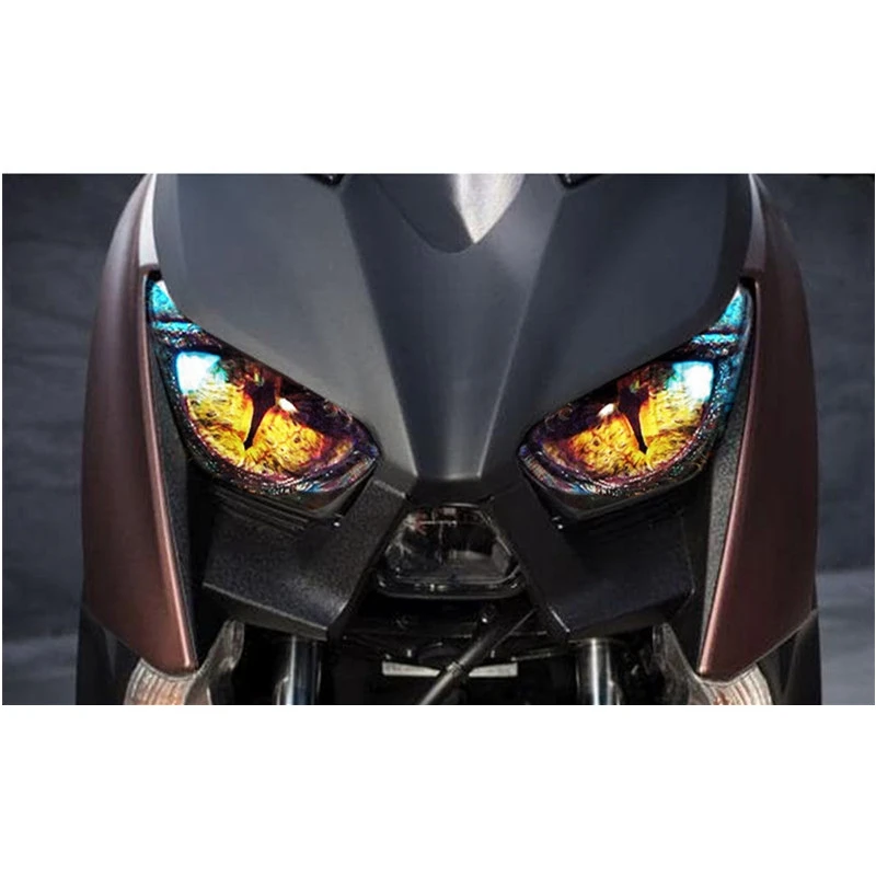 Motorcykel Tilbehør Forlygte Beskyttelse Mærkat Forlygte Mærkat for Yamaha Xmax 300 Xmax 250 2017 2018