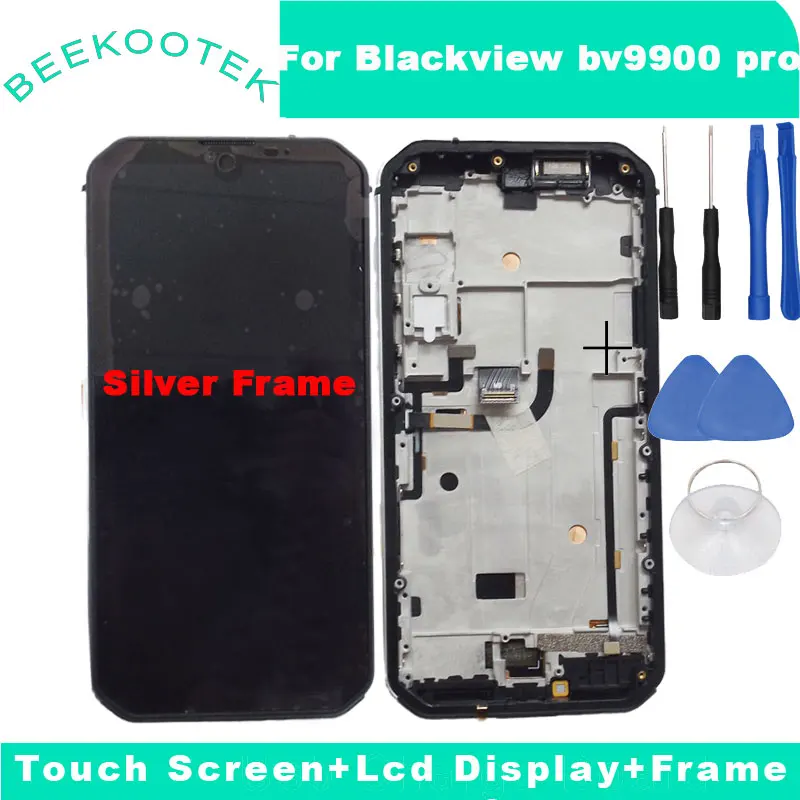 Ny For Blackview BV9900 Pro 5.84 tommer LCD-Skærm Med Ramme+ Touch Screen Digitizer Assembly Original Udskiftning af Glas