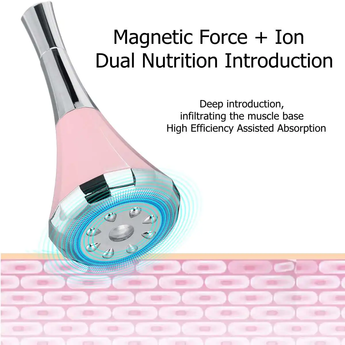 Løft Stramme Skønhed Af Magnetiske Vibrationer Eye Massager Øje Pose Rynke Fjernelse Ansigt Slankende Serum Import Instrument