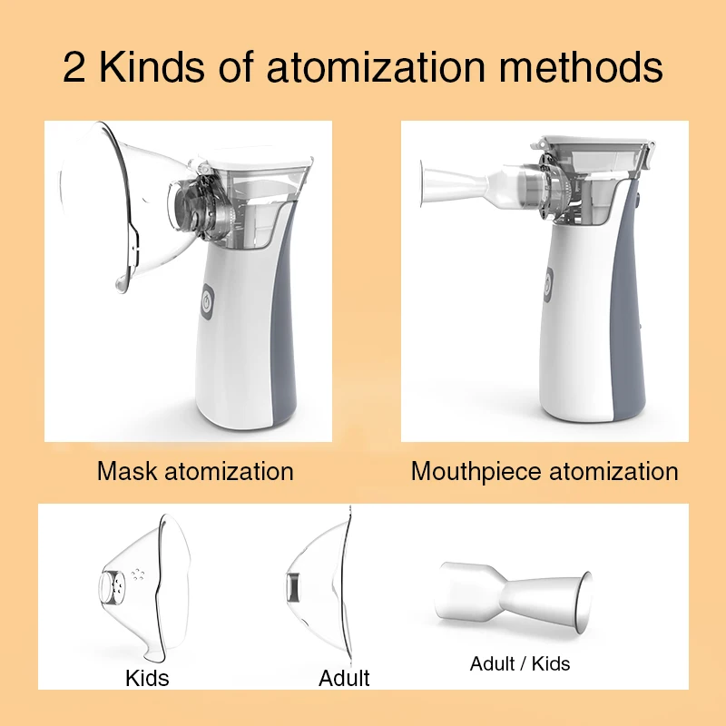 BOXYM Bærbare Nebulizer Håndholdte Medicinske udstyr Astma portatil inhalator inhalator Forstøver til børn mini nebulizador