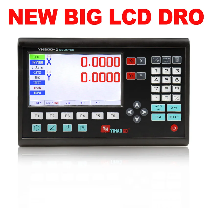(2020) STORT LCD-Display, som Dro-Digital Udlæsning til Maskiner Gratis Fragt med 2-Akse