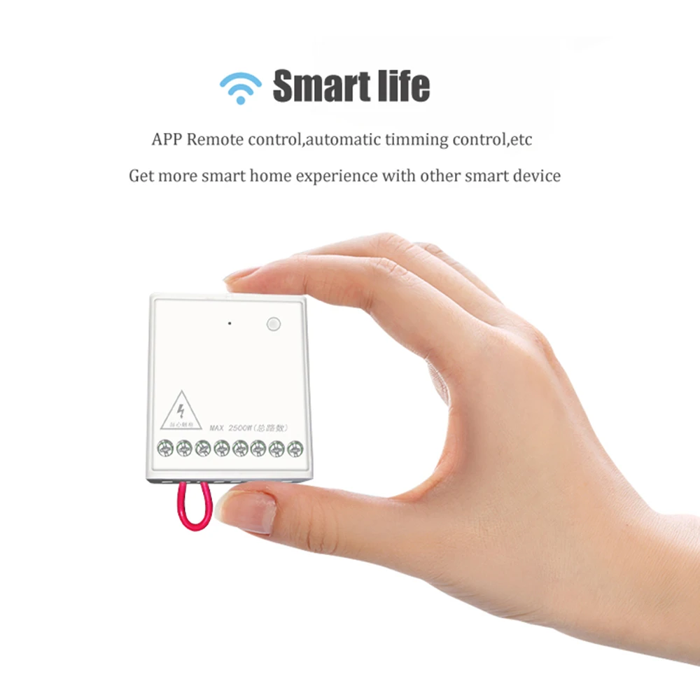 Aqara Mini-To-vejs Kontrol Modul Smart Switch Wireless Relæ Controller 2 kanaler Arbejde For xiaomi Mijia APP-Home kit