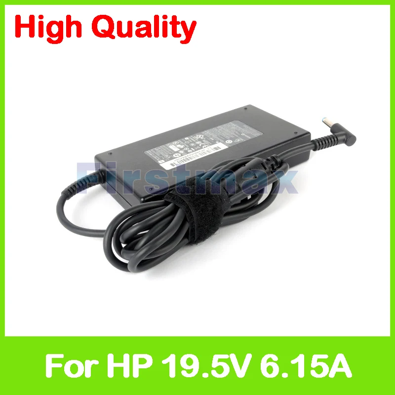 Slank 19,5 V 6.15 En laptop AC power adapteren oplader til HP Varsel Pro 15 Mobil Workstation HSTNN-CA25 732811-002 732811-003