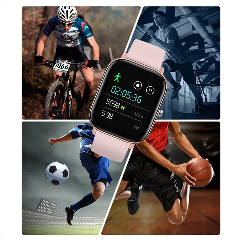 P8 IOS Android Smart Ur Armbånd Mænd, Kvinder, Sport puls Sove Overvåge Smartwatch Fitness tracker til telefonen