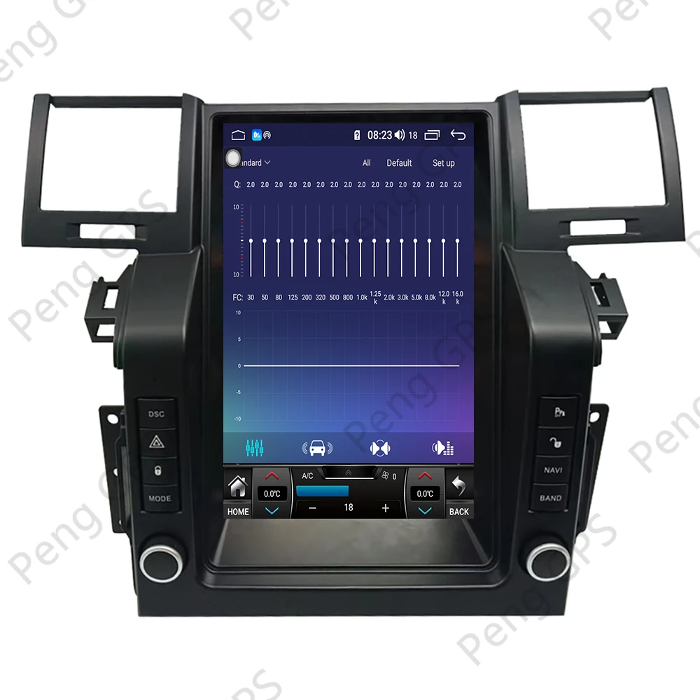 6G+128G For Land Rover Range Rover Sport Android DVD-Afspiller Radio 2005-2009 Touchscreen Multmedia GPS-Navigation Enhed Carplay