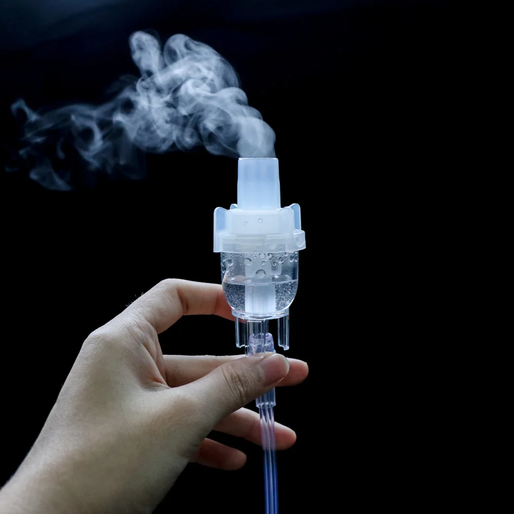 10 Stk Tilbehør Astma Forstøver Maskine Kopper til Bærbare Nebulizer Astma Luftfugter Helth Udstyr Stemer Sundhedspleje