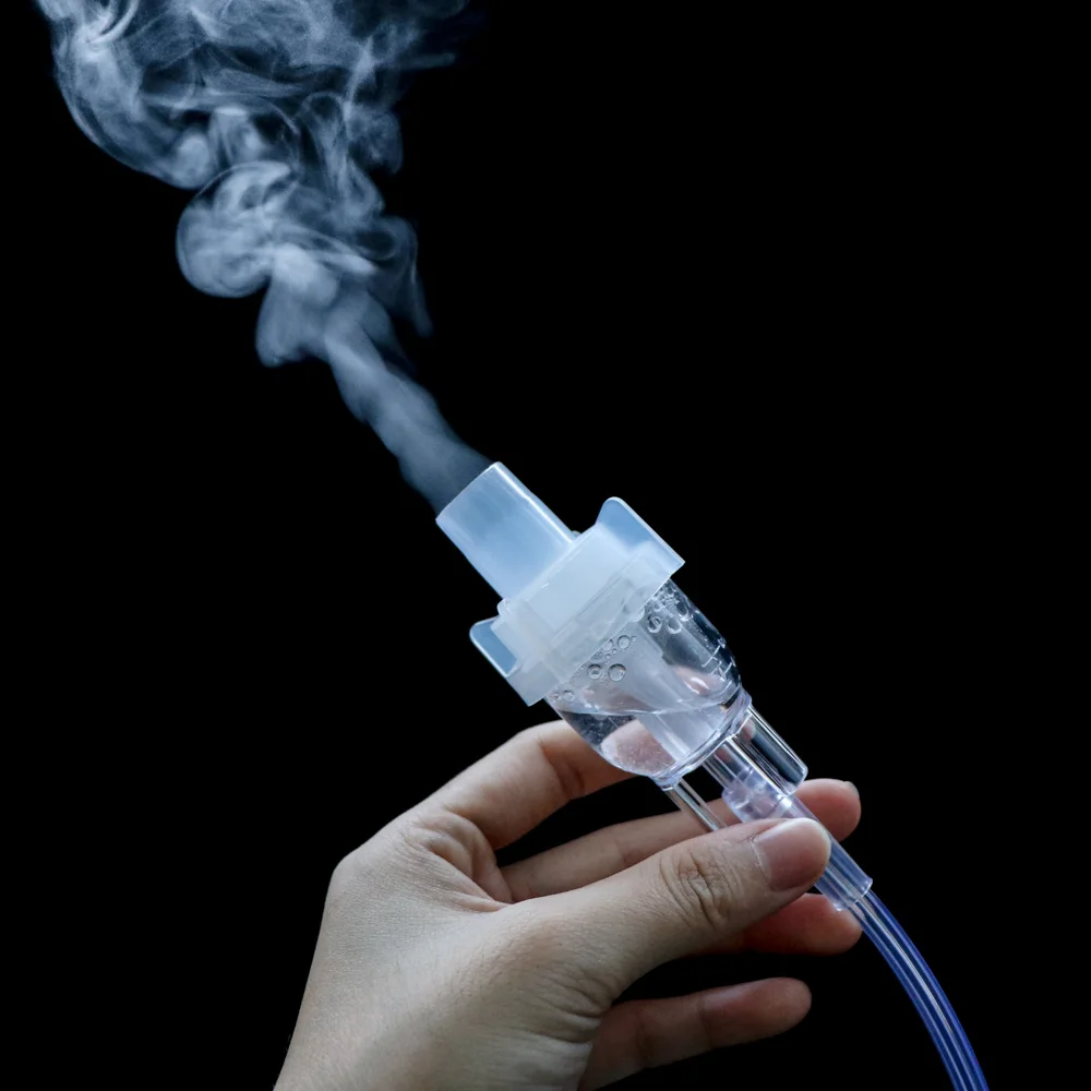 10 Stk Tilbehør Astma Forstøver Maskine Kopper til Bærbare Nebulizer Astma Luftfugter Helth Udstyr Stemer Sundhedspleje