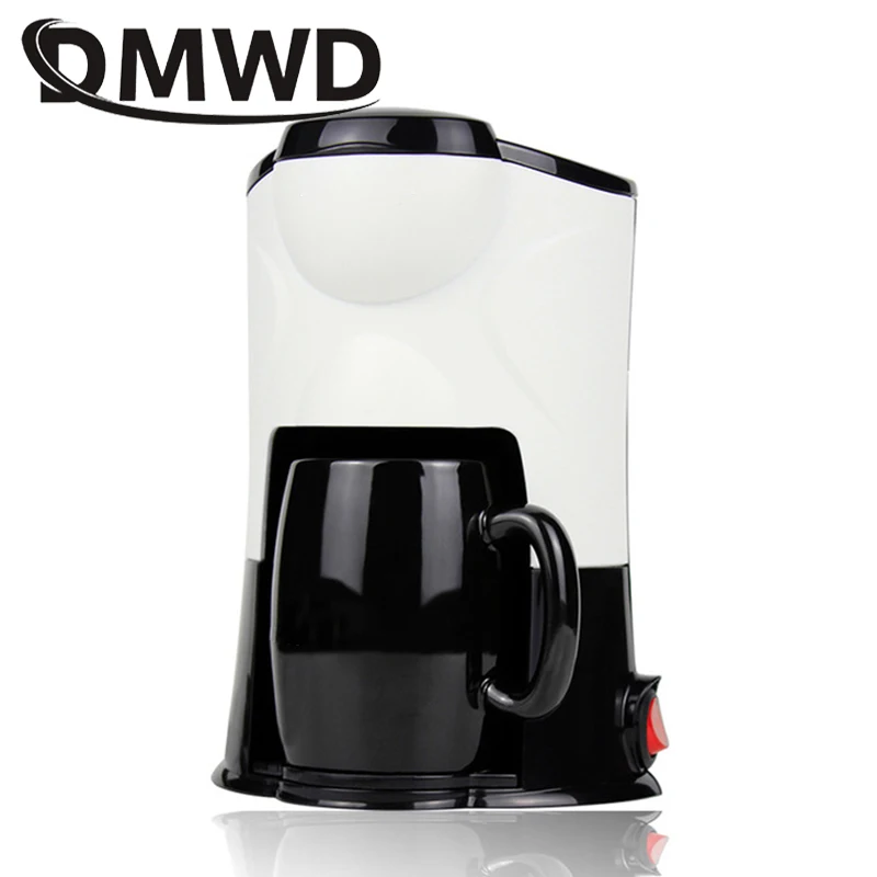 Automatisk El-Drip-Og Kaffefaciliteter Tekande Kedel Mini Husstand Pumpetryk Emhætte Cafe Te Pot Amerikansk Kaffemaskine