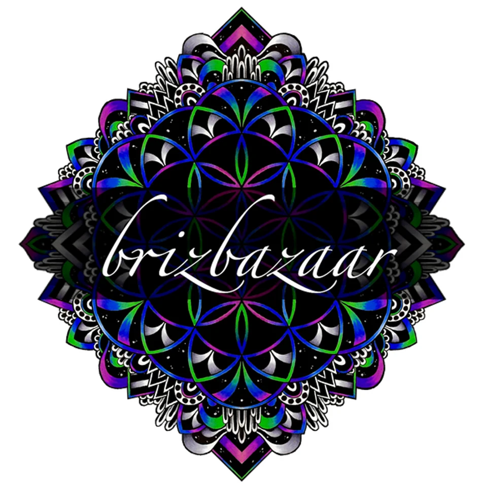 Mandala af Brizbazaar Gobelin Væggen Hænger Sort Hvid Blomst Sengetæppe Mystiske Univers Væg Kunst Vintage Gemstone Lagen