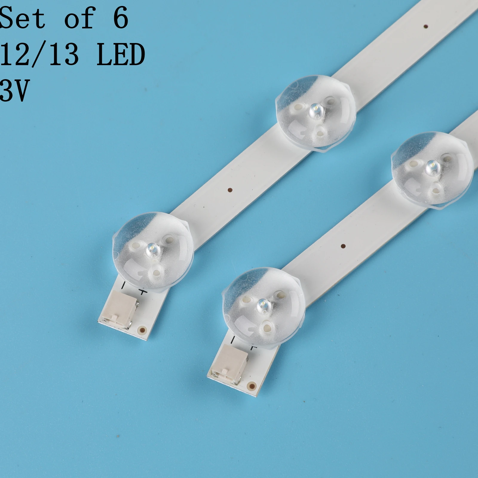 Nye sæt 3stk 12/13LED 76CM LED strip til Samsung UH40H6203AF 2013SVS40 LM41-00001V LM41-00001W BN96-28766A BN96-28767A