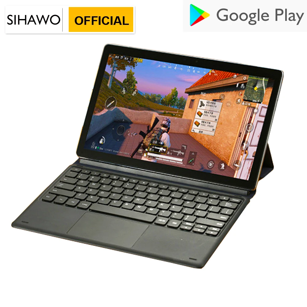 SIHAWO 8GB ROM 64G ROM ' en 11.6 tommer Android 8.0 Tablet Pc Helio X27 Deca Core 4G LTE Telefon Kalde GPS-Touchpad keyboard 2-i-1 Tabletter