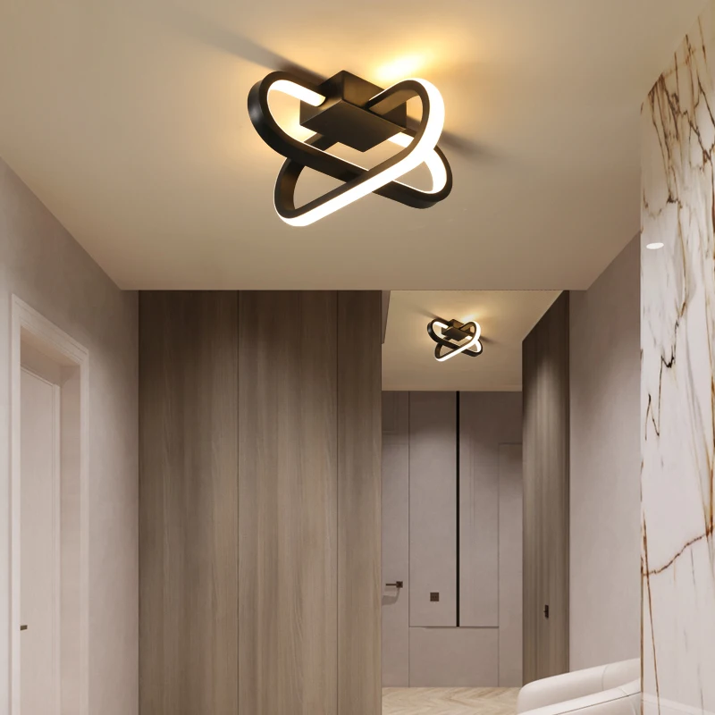 LICAN Moderne LED-loftsbelysning til sengen Midtergangen korridor balkon Indgang Glans Avize LED Loft Lampe til hjemmet