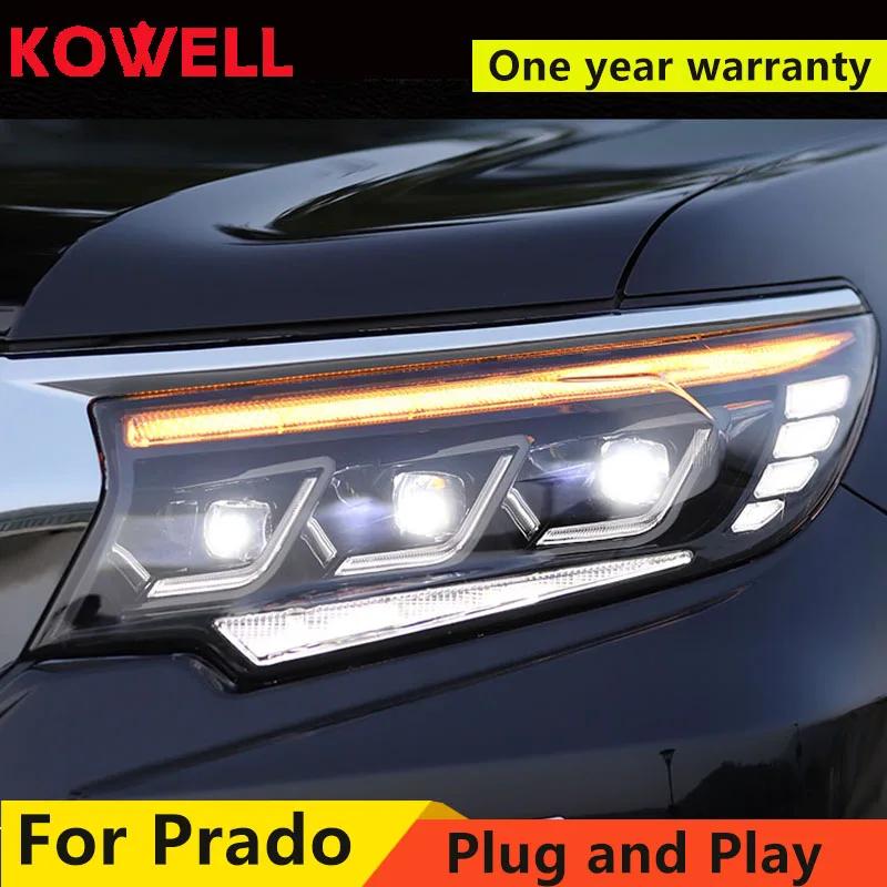 Hoved Lampe til Toyota Land Cruiser Prado 2018 Forlygter Prado LED Kørelys KØRELYS LED Bil Tilbehør