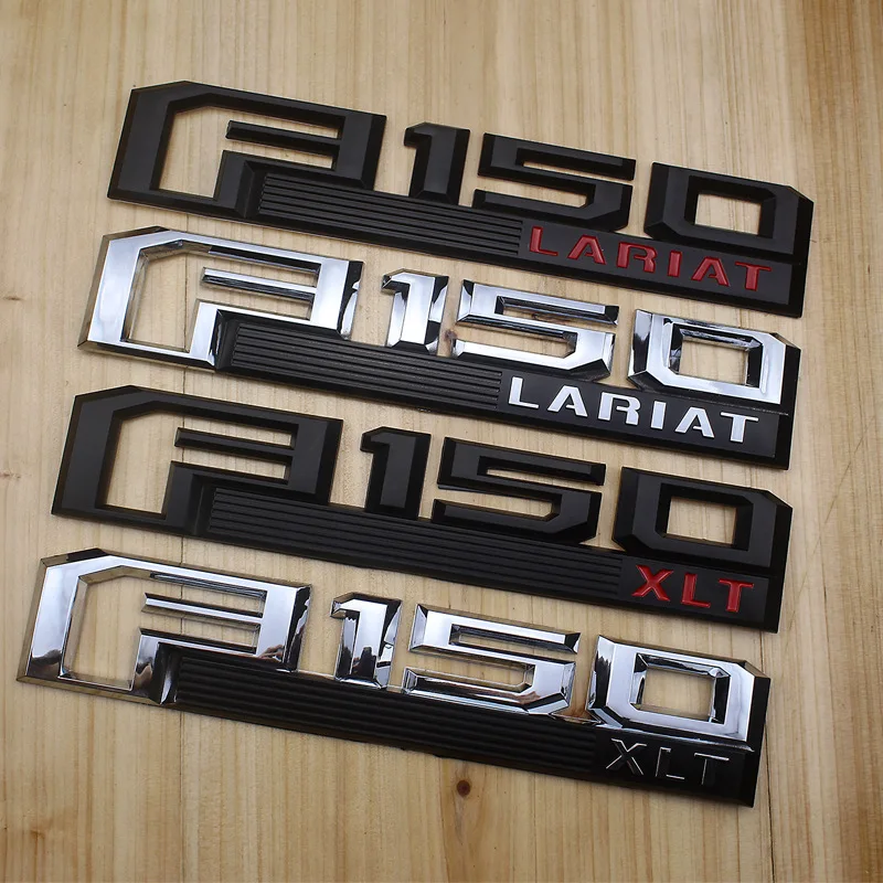 3D car mærkat Bil Emblem Auto Styling Boot Bagagerum Logo Badge Klistermærke Til - 2018 Ford F150 F-150 King Ranch