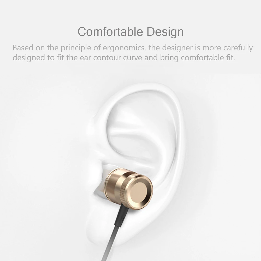 Universal Brug wird headset I øret mode hovedtelefoner high fidelity med micfor iPhones xiaomi huawei, Samsung