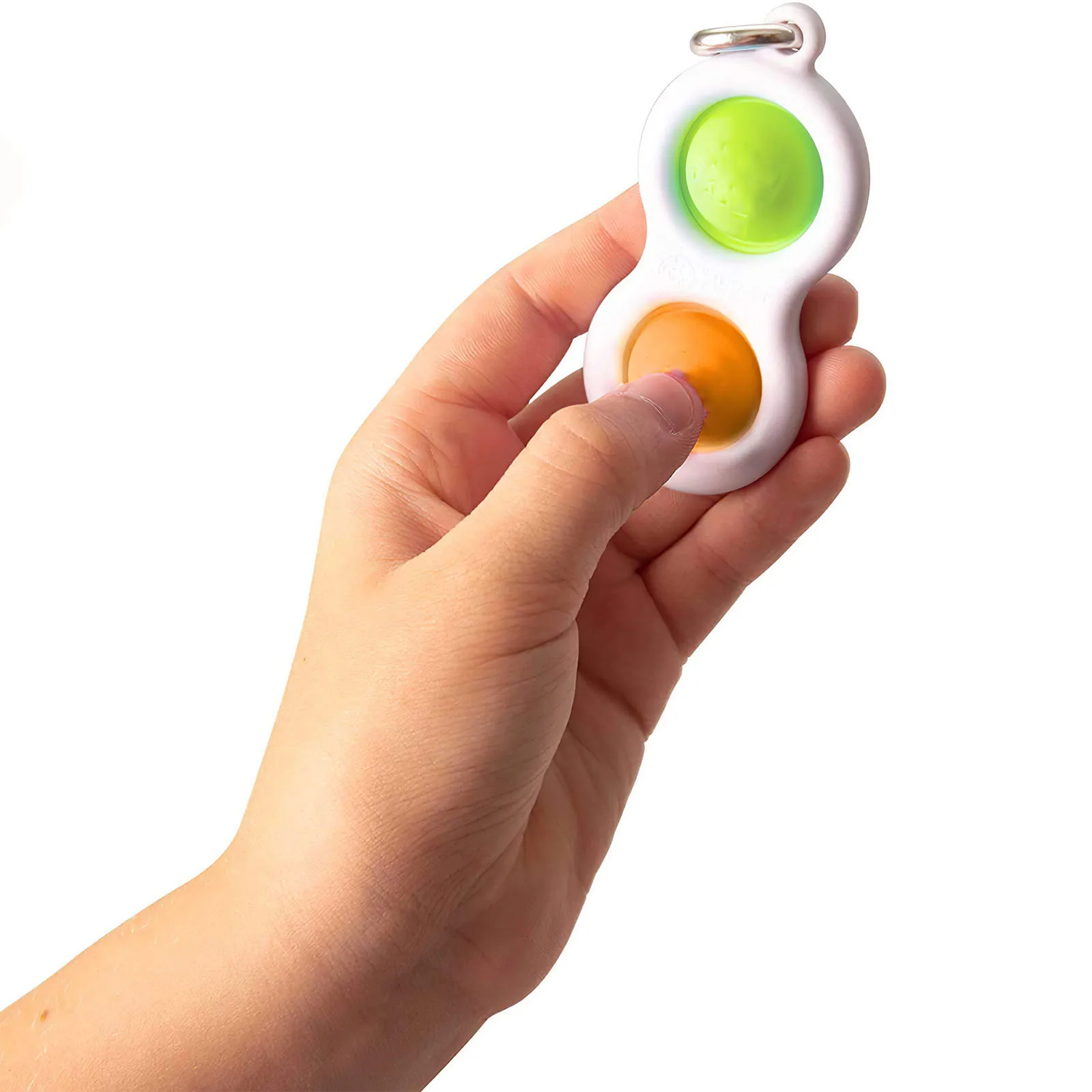 Montessori Pille toy Tidlig Uddannelse Finger Motion Baby Legetøj Farverige Tryk Popper nøglering Montessori Pille Legetøj til Baby Voksen