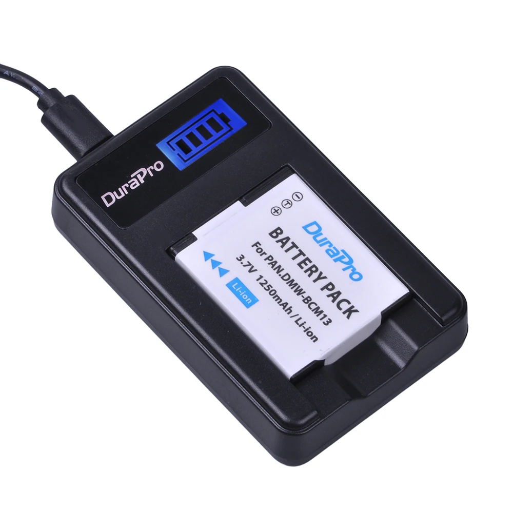3pc DMW-BCM13 DMW BCM13 BCM13 Kamera Batteri+LCD-USB-Oplader til Panasonic Lumix ZS27,ZS30,ZS35,DMC-ZS40/ZS50,FT5,LZ40,TZ41,TZ55