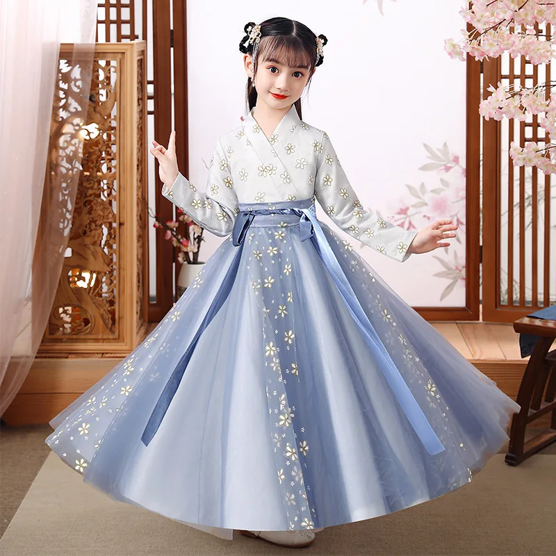 Hanfu Børn Kjoler For Piger Hanfu Gamle Kinesiske Stil Traditionelle Hanfu Prinsesse Kjole Hanfu Cosplay Kostume Pige Tang Passer