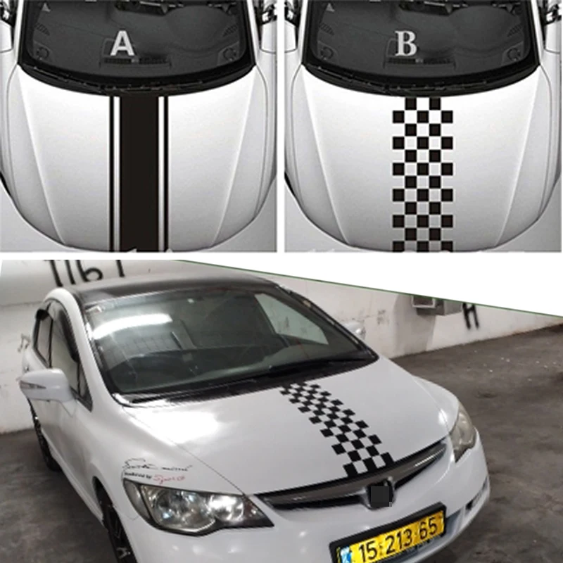Vinyl Racing Sports Decal Bil Hoved Klistermærker til Seat Ibiza Leon mk3 mk2 FR Audi A4 B8 B6 B5 B7 B9 A3 8P 8V 8L A5 A6 C5 C6 C7 tt