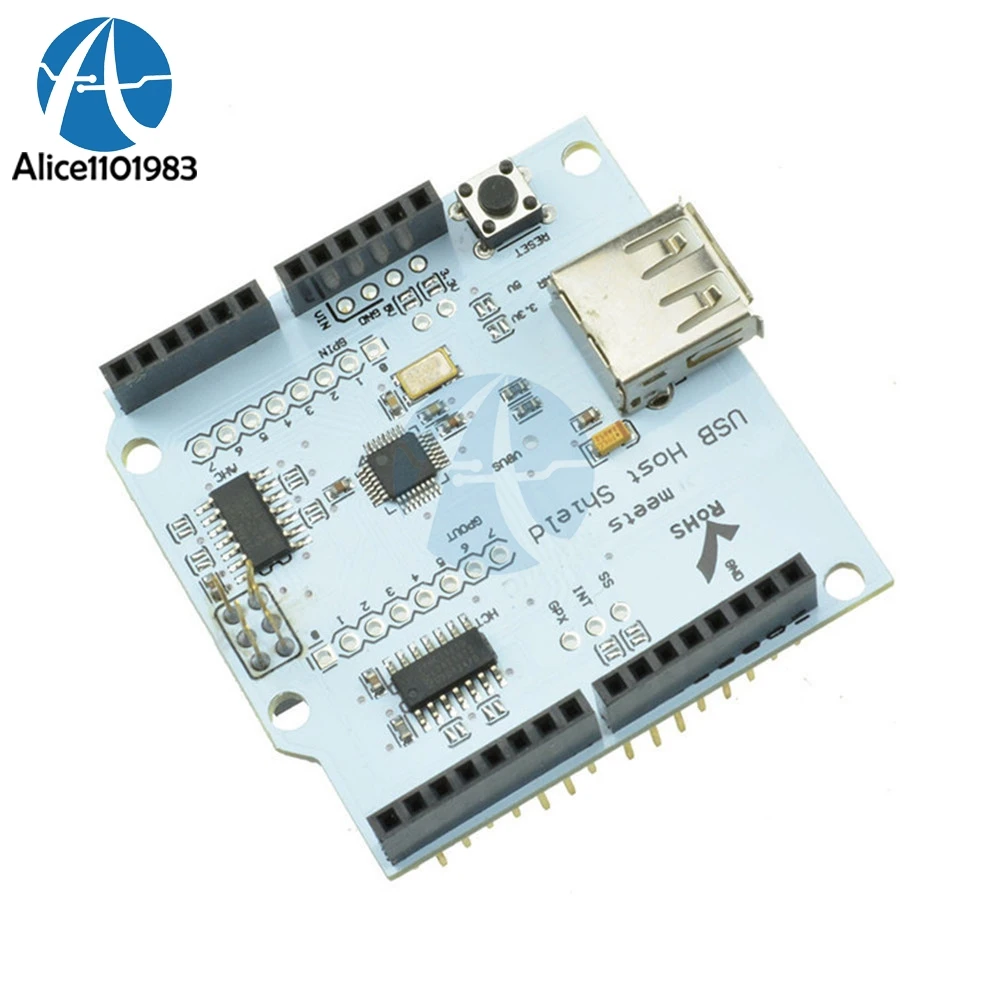USB-Vært Skjold 2.0 Bord Modul til Arduino UNO MEGA ADK-Kompatible Android-ADK Diy Elektroniske PCB Board