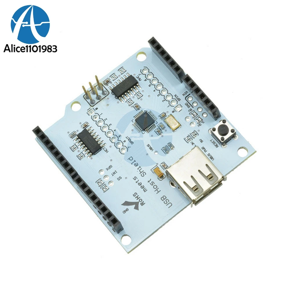 USB-Vært Skjold 2.0 Bord Modul til Arduino UNO MEGA ADK-Kompatible Android-ADK Diy Elektroniske PCB Board