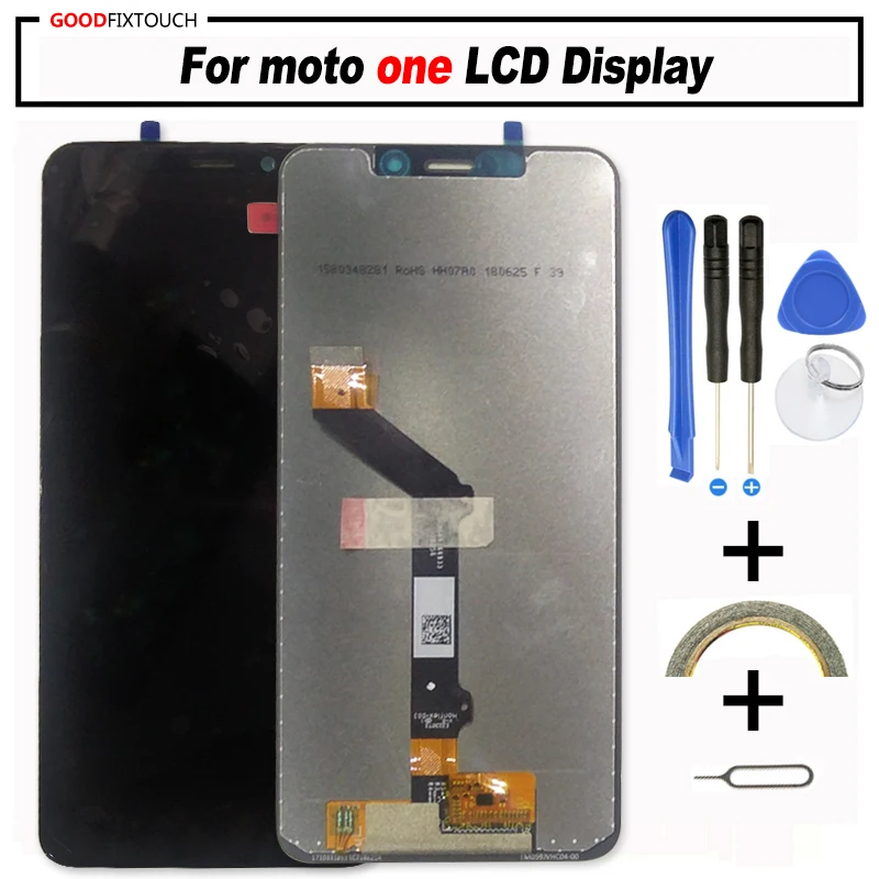 Original Motorola MOTO en LCD-Skærm Touch screen Digitizer med Værktøjer Til MOTO et LCD-forsamling 5.86