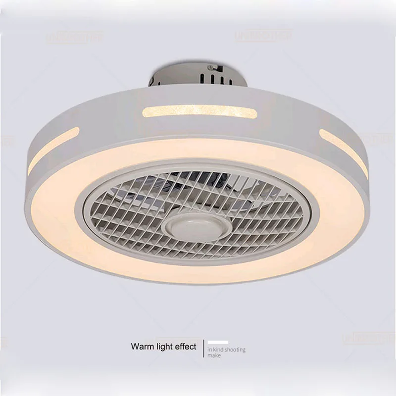 Moderne LED Loft Fans Home Decor 220V Fjernbetjening Fan Lampe Ventilador De Teto Undersøgelse, Stue, Soveværelse Lys Dropship