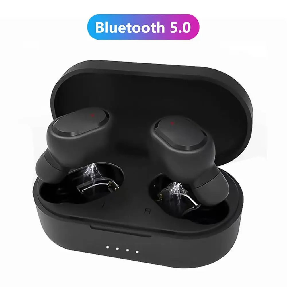 TWS Bluetooth-5.0 In-Ear Trådløse Stereo håndfri Opkald Hovedtelefoner Headset 5.0 TWS Hovedtelefoner støjreducerende Mikrofon Headset