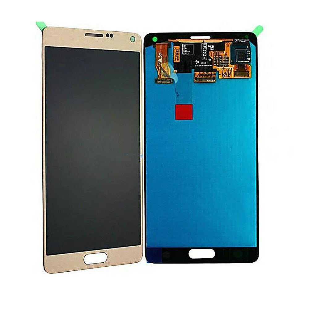 Super AMOLED-For SAMSUNG GALAXY Note 4 LCD-N910A N910F N910H LCD-Touch Screen Montering Digitizer Til SAMSUNG Note 4 LCD-Skærm