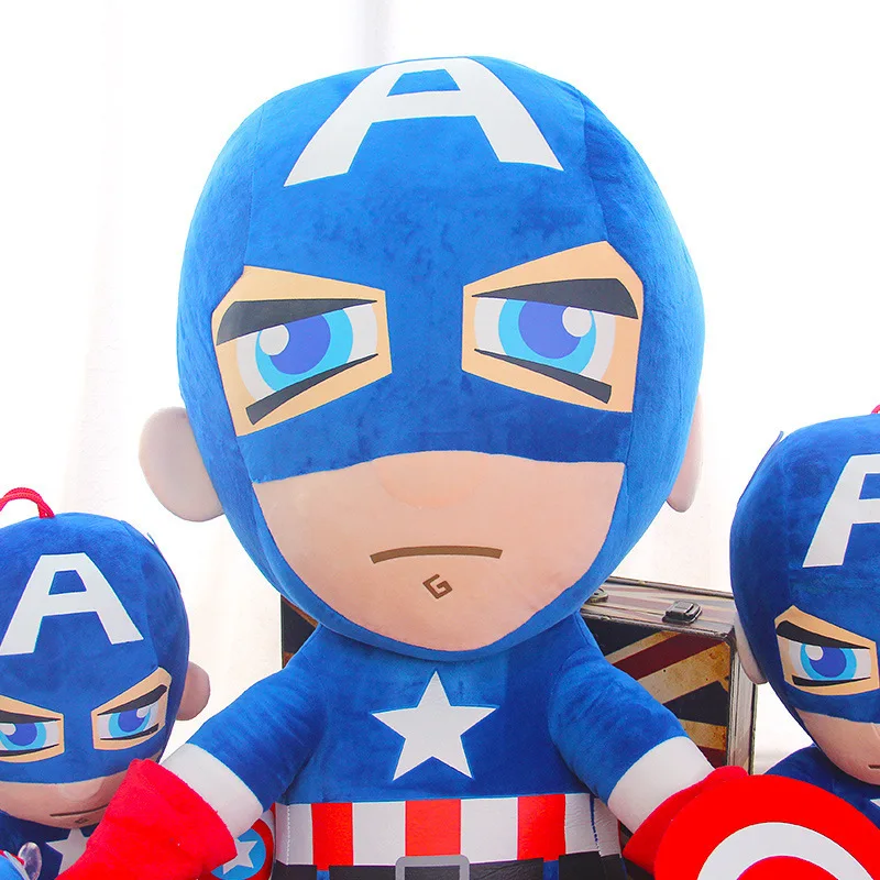 Marvel Avengers Bløde Fyld Helten Captain America, Iron Man Spiderman Plys Legetøj Film Dukker Julegaver til Børn Disney 27cm