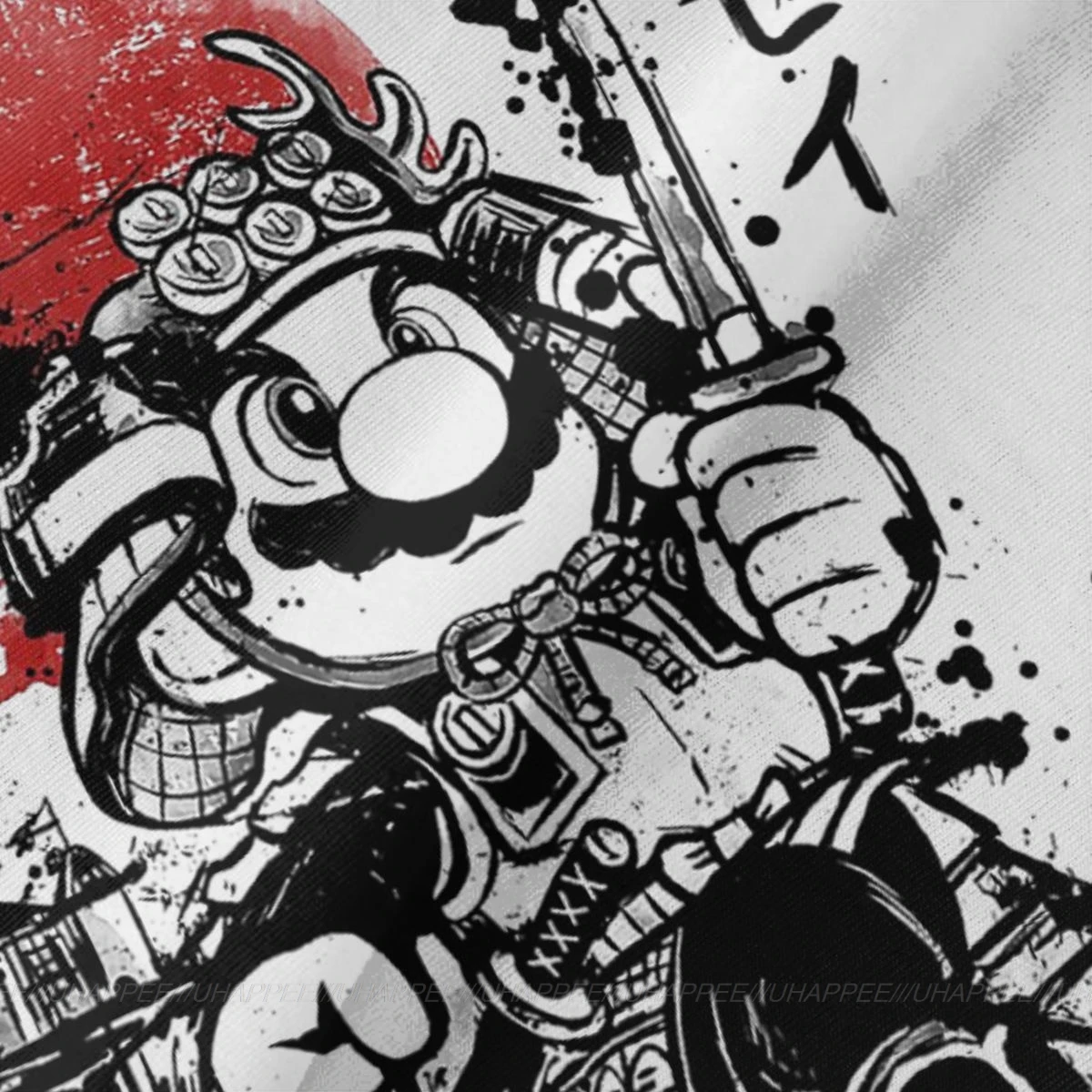 Samurai Super Mario Tees Fyre 2020 Bedste T-Shirt Mænd Korte Ærmer Billige Mærker Officielle Beklædning