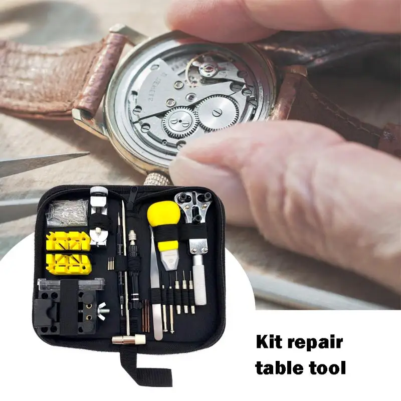 148pcs/set Praktiske Blue/Black Watch Reparation Værktøjer urkasse Oplukker bag cover Dække Remover Vedligeholdelse Gennemføre