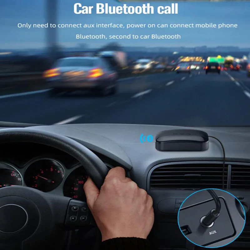 Tebe Bluetooth-5.0 Audio Receiver 3,5 mm Stereo RCA Støtte TF Kort NFC Trådløse Adapter til TV Telefon Forstærker Håndfrit
