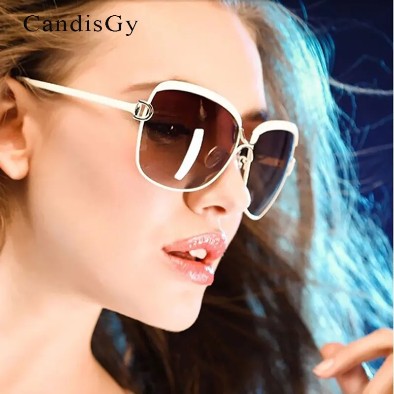 2017 Luksus Brand Design Solbriller Kvinder, Damer Store Kvindelige Brillerne, Oculos De Sol Nuancer Gradient Sol Briller UV400 Oculos