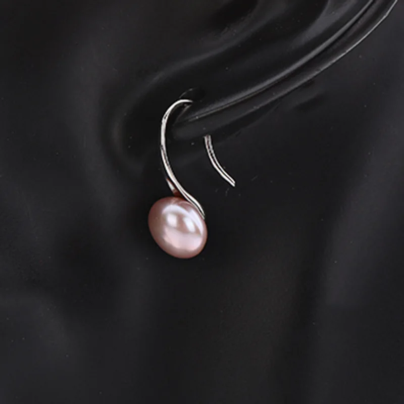 Øreringe Temperament Geometriske Retro Europæiske og Amerikanske Øreringe Barok Perle øreringe til Kvinder S925 streling sølv
