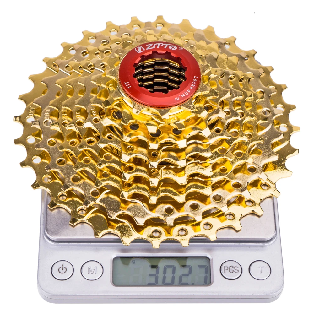 Mtb 8v Kassette Guld Cykel-8, 11-32T Tandhjul Chainwheels Gear Tandhjul Guld Cykling Svinghjul