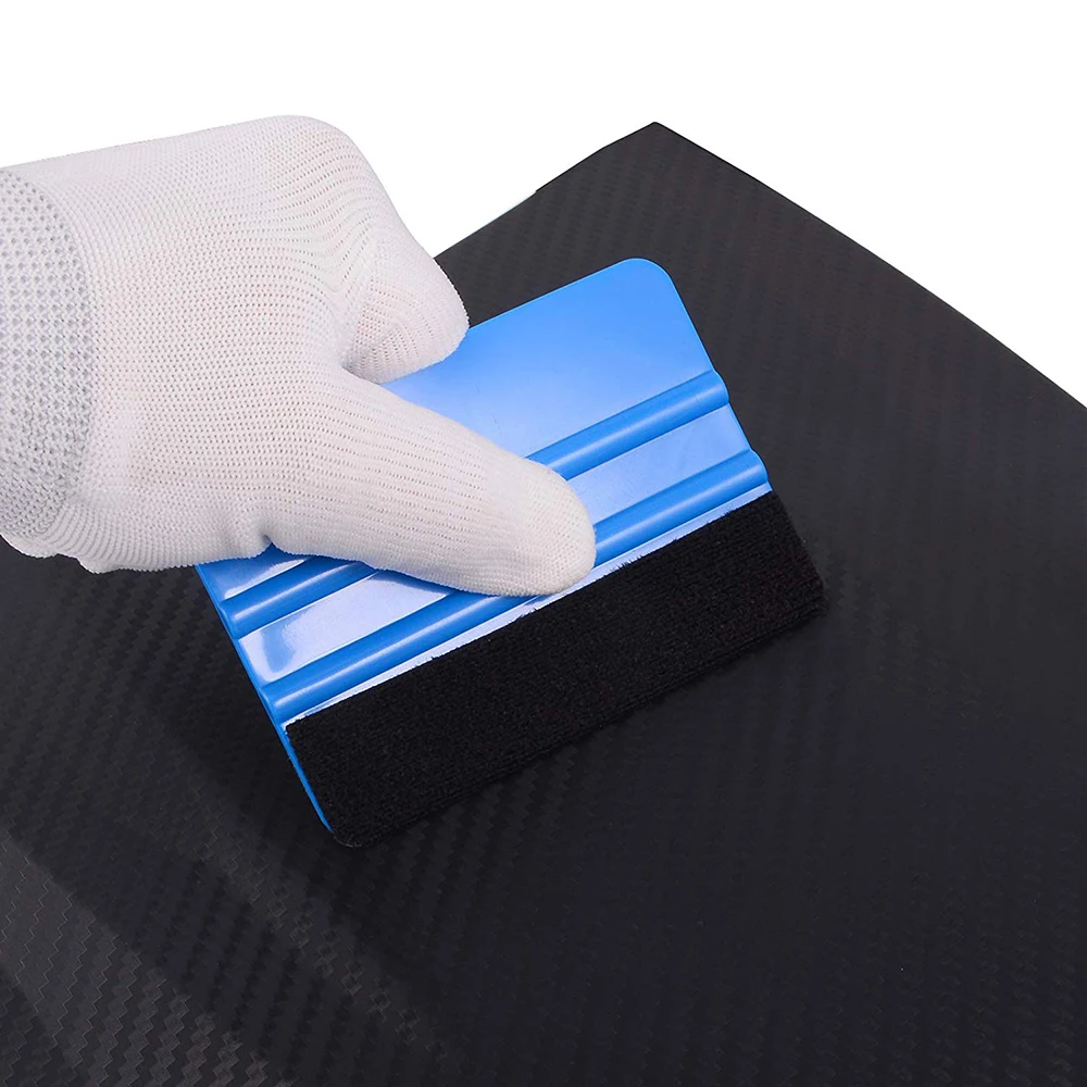 FOSHIO Wrap Bil Film Installere Skraberen Carbon Fiber Indpakning Af Auto Folie Window Tint Skraber Husstanden Bil Rengøring Værktøj