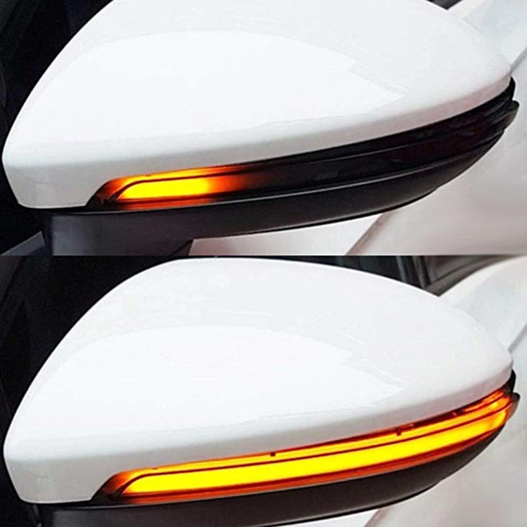 Bil LED blinklys Lys Spejl Indikator for Golf 7 MK7 7.5 GTI-R GTD