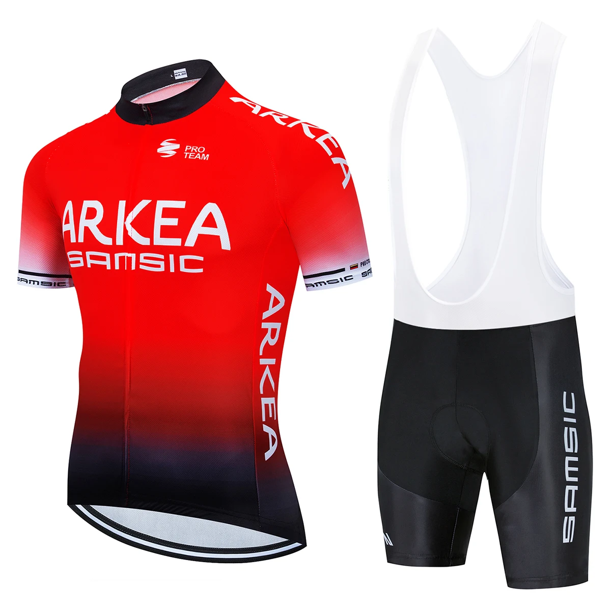 2020 TEAM ARKEA Cykling Tøj Bike jersey 9D Puder Herre Ropa Ciclismo Cykel sommer skjorte pro Cykling Trøjer gel cykel shorts