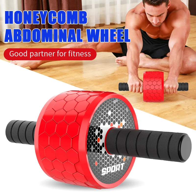 ABS trænings-og abdominal wheel motion ABS roller trænings-og rullelejer udstyr herre og dame hjem gym mute roller arm uddannelse Udstyre