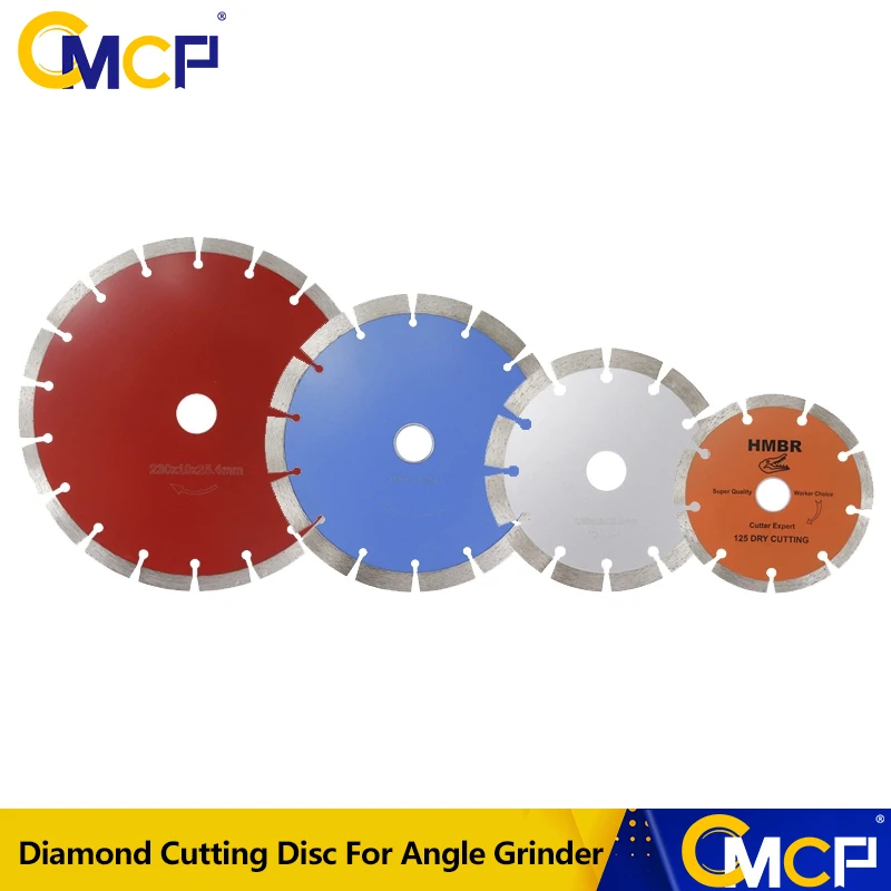CMCP Diamond savklinge 125 skær, Marmor, Beton Diamond Så Skive Til Vinkelsliber