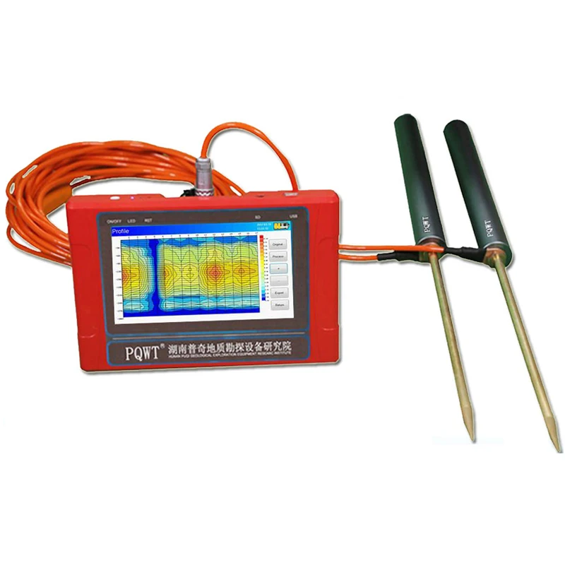PQWT-TC150 Høj kvalitet automatisk kortlægning Underjordisk Vand Detektor 150meters
