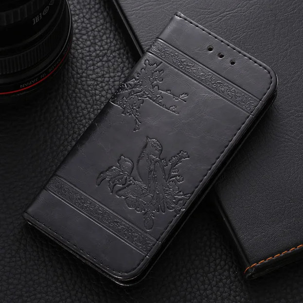 AMMYKI Inde indsamle Hæderlig kvalitet læder telefonen bagsiden ofor Samsung Galaxy Grand Max 3 G7200 G720 sag