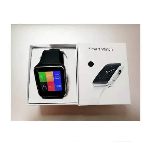 X6 Bluetooth Smart Ur Sport Passometer Smartwatch Med Kamera Understøtter SIM-TF Kort Whatsapp Facebook Til Mobiltelefon PK A1